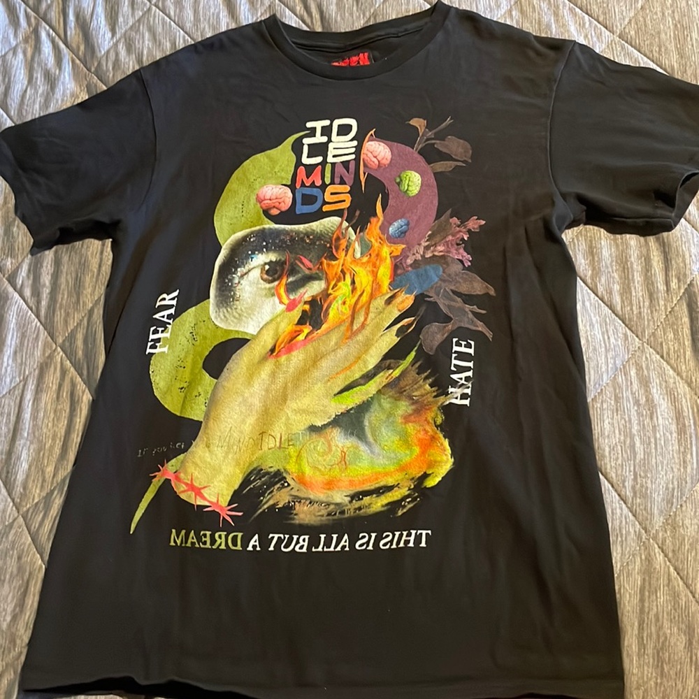 Teen Hearts - Idle Minds Black T shirt